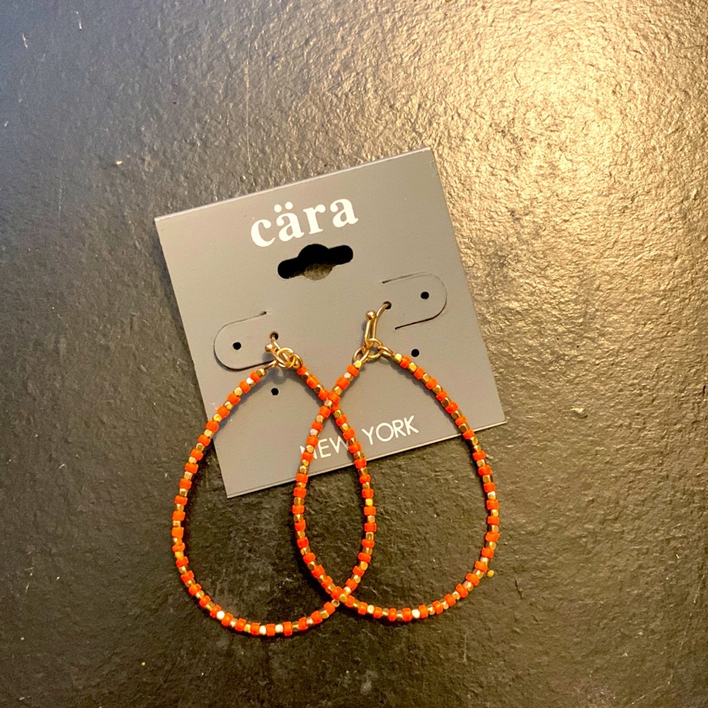 These earrings are from cara New York.
